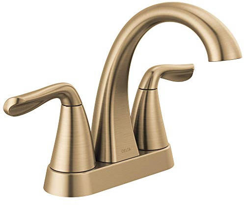 Delta Faucet 25840LF-CZ Arvo Centerset, Champagne Bronze
