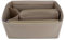 NOTAG Taschen-Organizer, Filz-Handtaschen-Organizer-Einsatz mit Reißverschluss, mehrere Taschen, Tote Organizer Tasche (Beige, Medium)