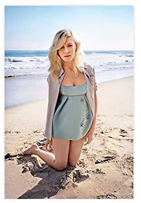 Sänger-Poster Kirsten Dunst 11, Leinwand-Poster, Wandkunst, Deko, Bild, Gemälde für Wohnzimmer, Schlafzimmer, Dekoration, 50 x 75 cm, ohne Rahmen: