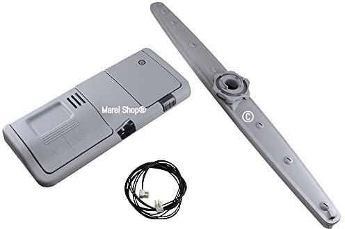 Marel Shop® - Kit Dispenser Vaschetta Detersivo + Pala Braccio Inferiore per Lavastoviglie compatibile con Whirlpool Ignis Bauknecht per modelli: ADG700LD - ADG7195