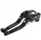 Motorrad Kupplung Bremshebel Bremsgriff,Motorrad Einstellbarer Bremsgriff Motorrad Brems Kupplungshebel aus Aluminiumlegierung Kompatibel mit 17–21 Jahren Kawasaki Z1000 Z900 Z800 Z650