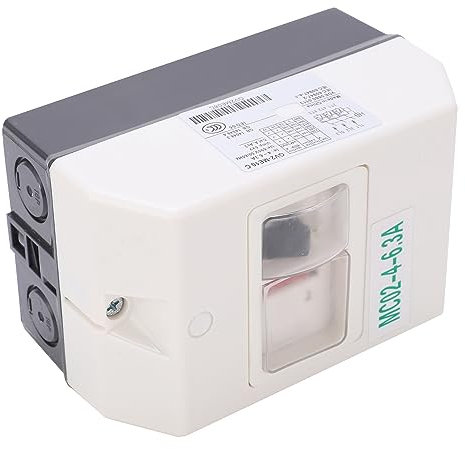 Spacnana MC02-4-6.3A Interruttori per Prese Elettriche Protector Protezione Motore IP55 Impermeabile Interruttore di Protezione Motore 220V 380V