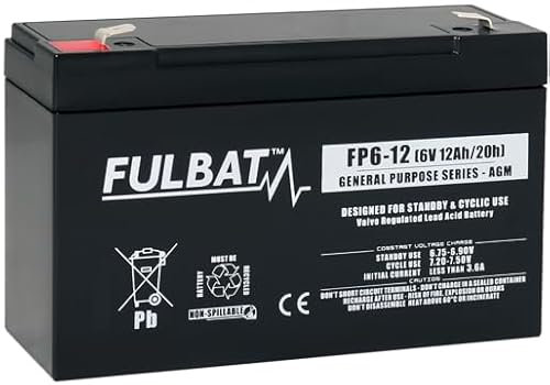 FULBAT BATTERIE FULBAT FP6-12 6V 12AH