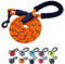 DogCatz Strong Rope Dog Lead, Medium Large Dogs, Soft Padded Handle, Highly Reflective, Heavy Duty 5 Foot Leads (Orange)
