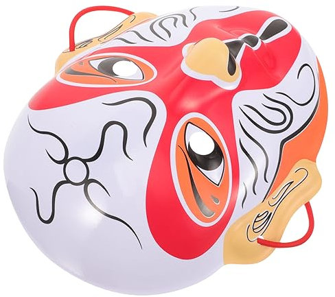 OSALADI Masque Dopéra Traditionnel Masque De Roi Singe Chinois Masque De Lopéra De Pékin Masque Drôle Fête Dopéra Chinois Masques Décor Masque Asiatique Sun Wu Plastique Style Chinois