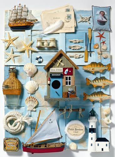 Ravensburger Puzzle 12000223 - Maritimes Flair - 500 Teile Puzzle für Erwachsene und Kinder ab 12 Jahren,