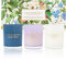 COCORRÍNA Duftkerzen Geschenkset, 3 x 88g Kerze im Glas SojaWachs Kerze für Muttertag, Weihnachten, Geburtstag, Aromatherapie, Bad, LAVENDER THYME，CLEAN LINEN，COCONUT VANILLA
