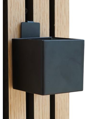 Steinmine - Designmanufaktur Zubehör Wandbehälter für Wandorganizer & Akustikpaneelen (Würfelbehälter klein für Akustikpaneele Hochkant)