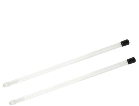 Accessoires de Batterie Baguettes De Tambour Lumineuses En Acrylique, Bicolores, Lumineuses, Couleur Changeante, Accessoires Pour Ensemble De Batterie