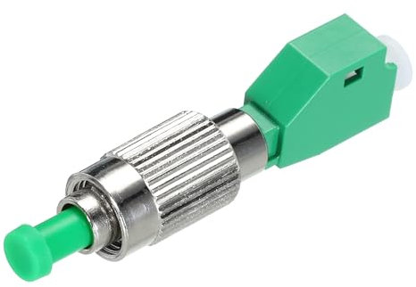 QUARKZMAN 1 Stück Glasfaser Adapter FC UPC Stecker-LC/APC Buchse Single Mode Simplex Adapter FC UPC-LC/APC für Netzwerk Internet Verbindung