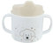 Sterntaler Vaso para aprender a beber, diseño de granja, con accesorio extraíble y base antideslizante, para niños y bebés con asas, color beige