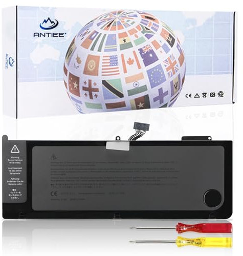 ANTIEE A1382 A1286 Laptop Akku Kompatibel mit MacBook Pro 15 inch Core i7 (only for Early 2011 Late 2011 Mid 2012) A1286 MC721LL/A MC723LL/A MD035LL/A MD318LL/A MD322LL/A MD103LL/A MD104LL/A