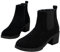 EJIMUQO Regalo Natale Mamma Stivali Da Donna Con Tacco Stivaletto Bimba 20 Stivali Cowboy Stivaletti Bambina Invernali Blu Stivali Cuissard Stivaletti A Punta Donna Senza Tacco