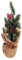BIUDECO 1Pc Weihnachtsbaum Bonsai Modell Ornament Für Kreative Weihnachtsdekoration Tisch Für Wohnzimmer Festliche Atmosphäre Ideal Für Desktop Dekoration Zu Weihnachten