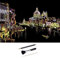 ShipeeKin Kratzbilder für Erwachsene 405 x 285mm A3 Sehenswürdigkeiten Wandbild, Beschichtete Bunte Kratzpapier mit Werkzeug Set (Venedig)