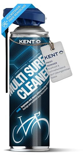 KENT BIKE Multi Surface Cleaner – Allzweckreiniger für Fahrrad & E-Bike – Entfernt Schmutz, Öl & Fett – Ideal für Lack, Metall & Kunststoff – Schnell und einfach in der Anwendung