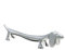 Generisch Fork holder rest, fork return - stainless steel fork holder spoon rest for table, kitchen utensil support, cutlery stand for dining room, barbecue, kitchen, restaurant
