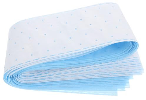 HOOTNEE 10pcs Oil Absorbing Papers for Range Hoods Thick Grease Filter for Kitchen Side Exhaust Fans Efficient Oil Absorption Fit