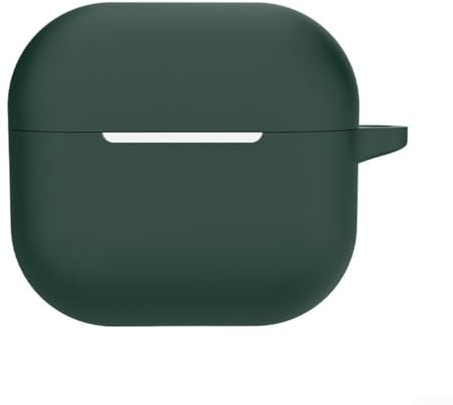 Silicone Protective Cover for Thinkplus LP40 Earphones, Compact Size with Dustproof and Shockproof Benefits (dark green)