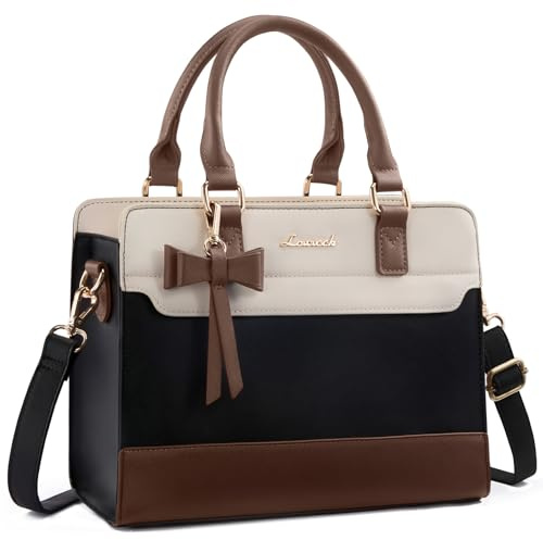 LOVEVOOK Purses for Women,Leather Tote Purse and Handbags,Satchel Shoulder Crossbody Top Handle Bags with Zipper