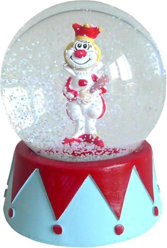 Oberle Wunderschöne Schmitzens' Schneekugel Karnevalsprinz, Glas, 12,5 cm, Karneval, Sammelobjekt - 23037