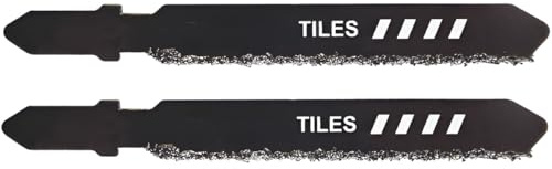 Tungsten Carbide Grit Jigsaw Blades Tiles, 2 in pack.