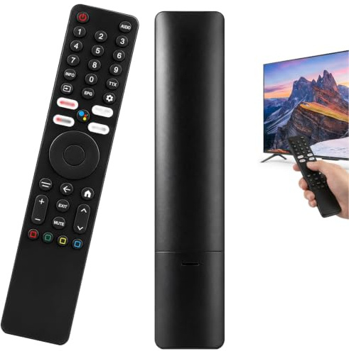 XMRM-ML Mando a Distancia de Repuesto para Xiaomi MI P1 Q1 Smart TV | Control Remoto Bluetooth con Búsqueda por Voz y Teclas Acceso Rápido, Vocale Control Remoto para MI 55 75 43 QLED 55 32