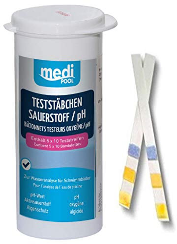Medipool TestSt?bchen Sauerstoff/pH, 50-er Pack