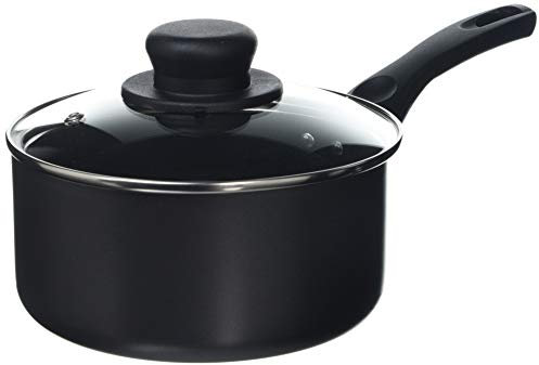Sapphire collection P045 Sapphire Collection 18 cm Non Stick Sauce Pan , Black