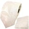 TigerTie schöne Designer Krawatte + Einstecktuch creme beige cremeweiß Paisley