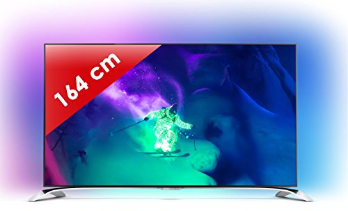 Philips 65PUS9109-164 cm (65) - 9100 Series 3D LED-TV - mit Kamera - Smart TV - 4K UHDTV (2160p)