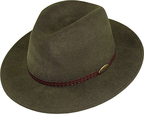 rollbarer Hut in 3 Farben, Kopfgroesse: 55, Schlamm