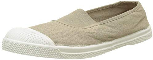 Bensimon - F15002 - TENNIS ELASTIQUE FEMME - Baskets Basses - Femme - Beige (Beige Coquille) - 37 EU