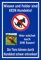 Melis-Folienwerkstatt Schild Wiesen Felder kein Hundeklo - 30x20cm - Bohrlöcher - 3mm Aluverbund – 20 VAR S00187-033-F