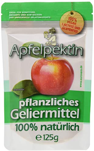 Eurovera Apfelpektin - Vegane Alternative Zur Gelatine, 125 g