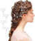 Bandeau de Mariage Cheveux Vigne Cristal Perle Bijoux Accessoires de Cheveux pour Femmes Filles