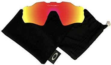 Oakley Original Radar EV Path OOO9208 gläser für Herren und Damen, inkl. Oakley Mikrofasertuchbeutel, (Prizm Ruby Iridium polarisiert), 38 EU