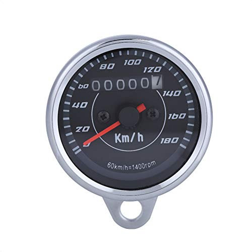 Velocímetro de motocicleta Doble color LED Pantalla digital Odómetro