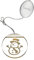 Lumix® LED Deco Light Schneemann inkl. Batterien Acrylglas Leuchttaler Warmweiß Weihnachtsdekoration Christbaum Fenster 10cm 76105, 10 x10 cm
