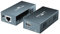 PWAYTEK Extensor HDMI 4K, Ultra HD 4K a 60Hz a través de Cat5e/Cat6/Cat7 Hasta 50 m, audio y video extendidos, soporta Loop Out, HDR, HDCP 2.2/1.4 YUV 444