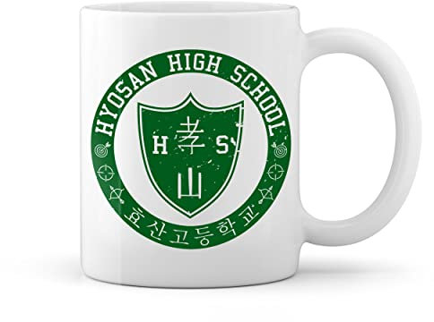Hyosan High School Team All Of Us Are Dead Weiße Tasse Mug
