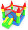 Bounceland Inflatable Bouncy Castle with Blower - Classic Castle Bouncer - Inflates in Minutes with Easy Setup, Storage Bag and Ground Stakes Included