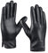 MGGMOKAY Herren Lederhandschuhe Kaschmir gefüttert,Schwarz,M
