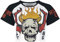 Stranger Things Hellfire Club Frauen T-Shirt schwarz/weiß S 100% Baumwolle Fan-Merch, TV-Serien