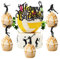 26 Piezas de Decoración para Cupcakes de Voleibol Deporte Tema Voleibol Decoración para Pasteles para Niños Niñas Hombre Mujeres Cumpleaños Fiesta Suministros