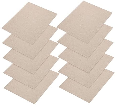 MAGICLULU 10pcs High Temperature Resistant Mica Flakes Microwave Waveguide Cover Microwave Cover for Replacement Parts Insulation for Oven Accessories for Use in Kitchen