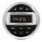 Yinchus 1 unidad Bluetooth Marine Stereo Boot Radio impermeable FM AM Digital Audio Player plástico + metal para yate, medidor, ATV, UTV, coche, moto