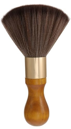 HEMOTON Cleaning Brush Turntable Cleaner Nail Soft Barber Brush Red Crystal Car Decor Foundation Makeup Brush Cd Neck Duster Vinyl Records Record Vinyl Dust Brush Soft Fur Beech