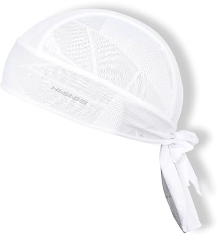 HASAGEI Sports Bandana Cap Durag Bandana Kopftuch Fahrrad Kopfbedeckung Atmungsaktiv nimmt Schweiß auf Hat