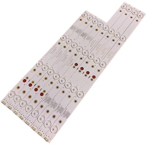 TUCANSBP Bande de rétro-éclairage LED Compatible for LG TV 43 CRH-A4330300104L6CNRev1.0 SW43D09L-ZC22AG-02 LED 43UG620V 43UJ620V 4/5 Lampe (Color : 2TV(16pcs))